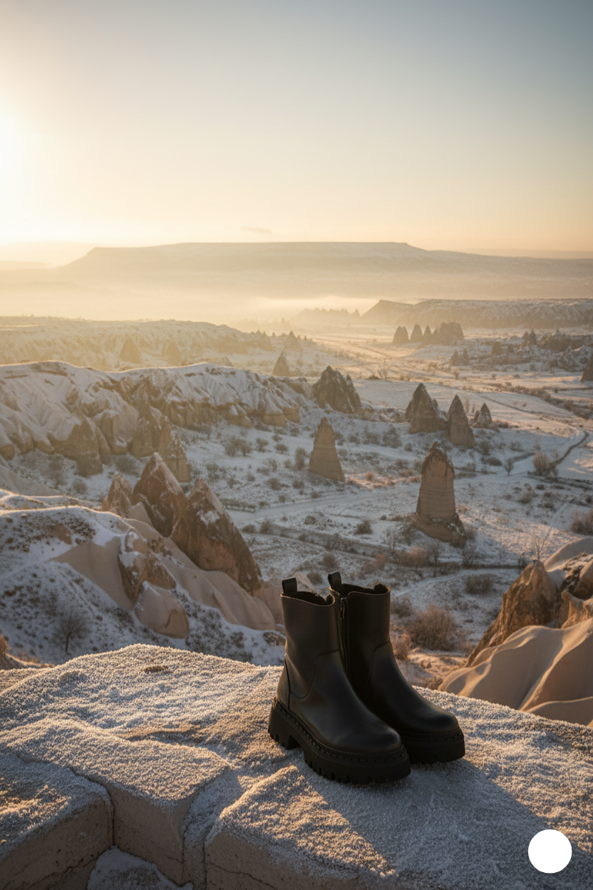 Kapadokya Serisi:  Chelsea – Siyah Kürklü Chelsea Bot
