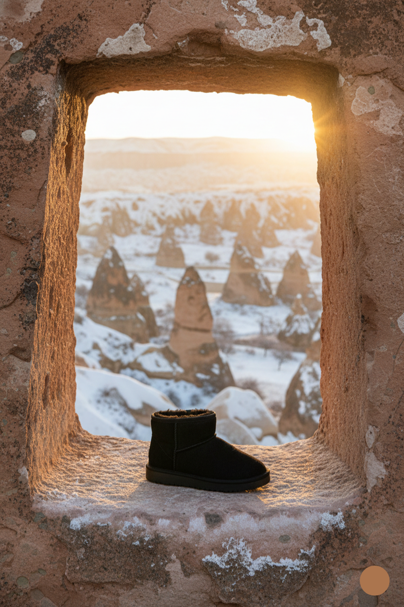 Kapadokya Serisi:  Siyah Kürklü Kadın Bot