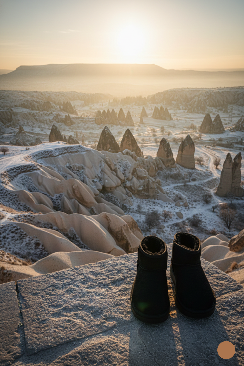Kapadokya Serisi:  Siyah Kürklü Kadın Bot
