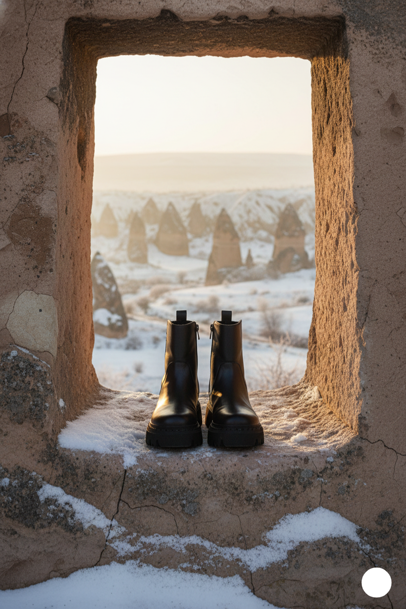 Kapadokya Serisi:  Chelsea – Siyah Kürklü Chelsea Bot