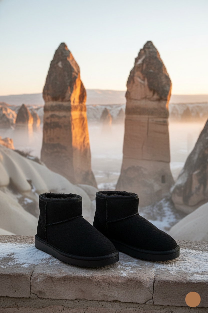 Kapadokya Serisi:  Siyah Kürklü Kadın Bot