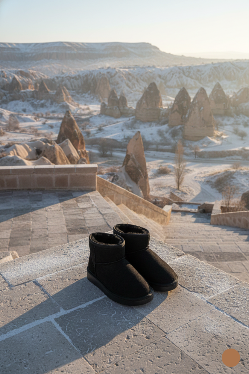 Kapadokya Serisi:  Siyah Kürklü Kadın Bot