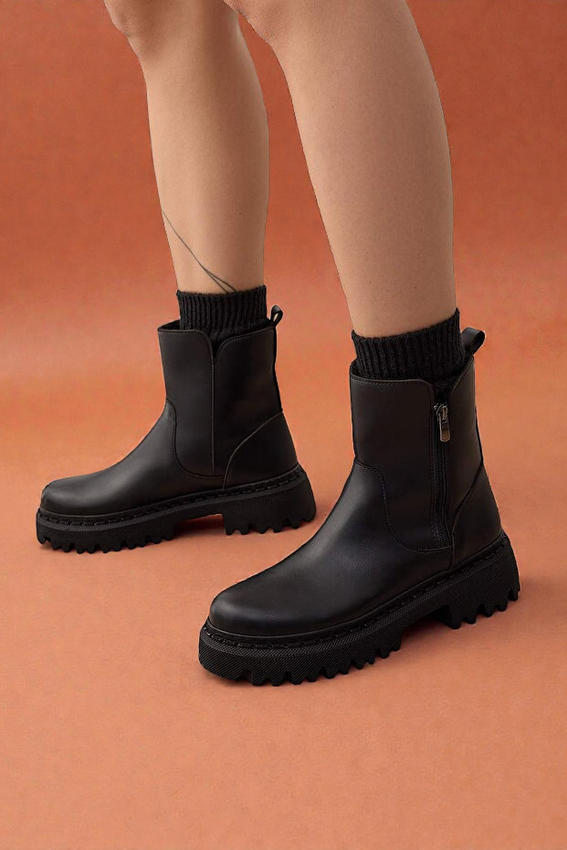 Kapadokya Serisi:  Chelsea – Siyah Kürklü Chelsea Bot